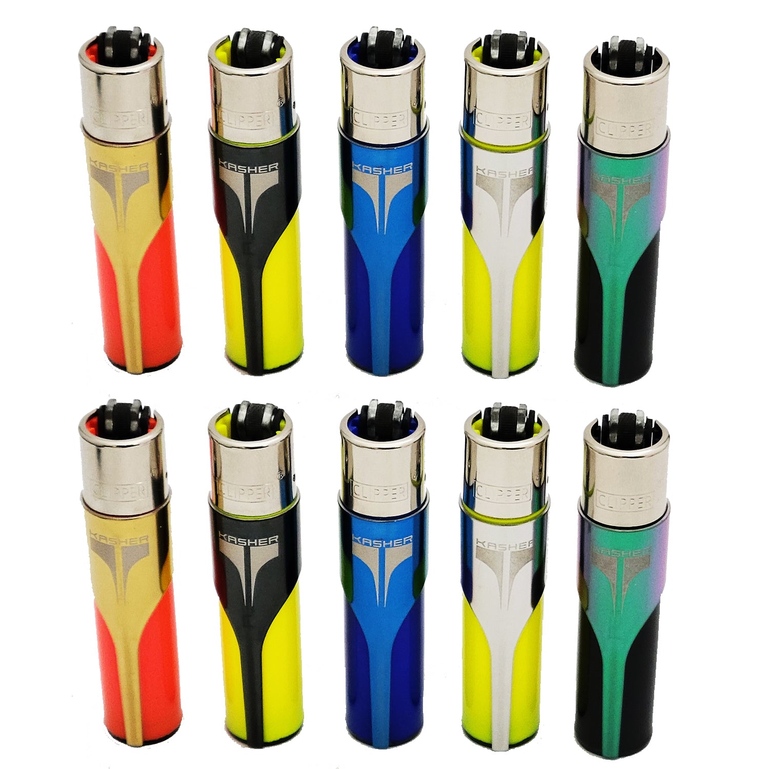 Kasher 360 - 10-Pack Bundle for CLIPPER brand lighters – Kasher Inc