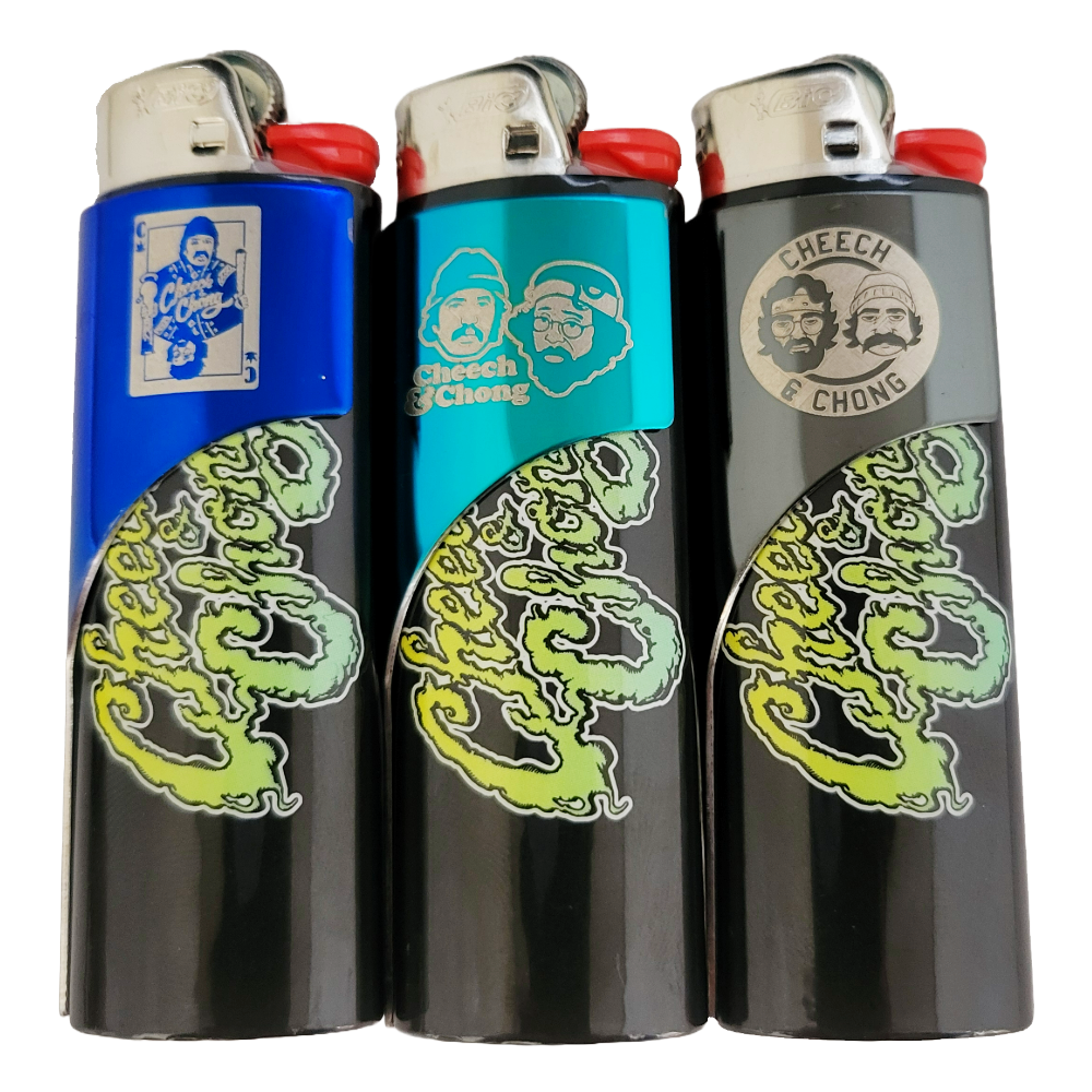 Cheech & Chong Kasher & Lighter Combo