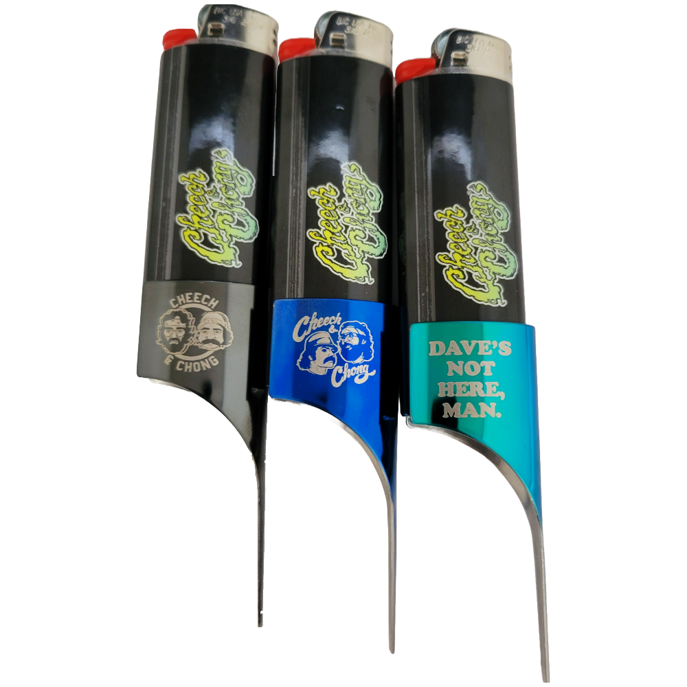 Cheech & Chong Kasher & Lighter Combo